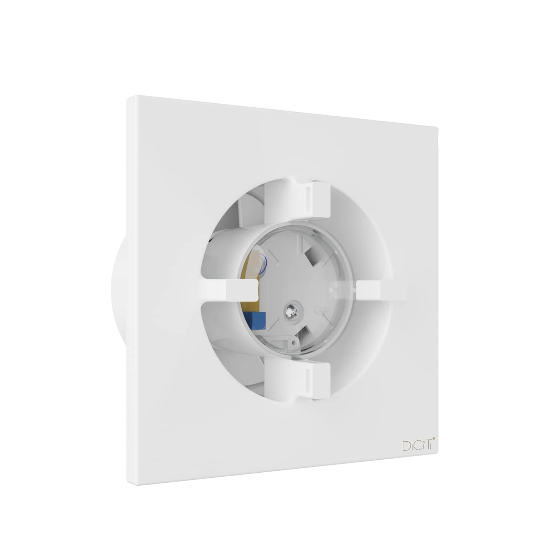 Изображение товара Вентилятор накладной вытяжной D125 с двигателем повышеной мощности и обратным клапаном (шт)