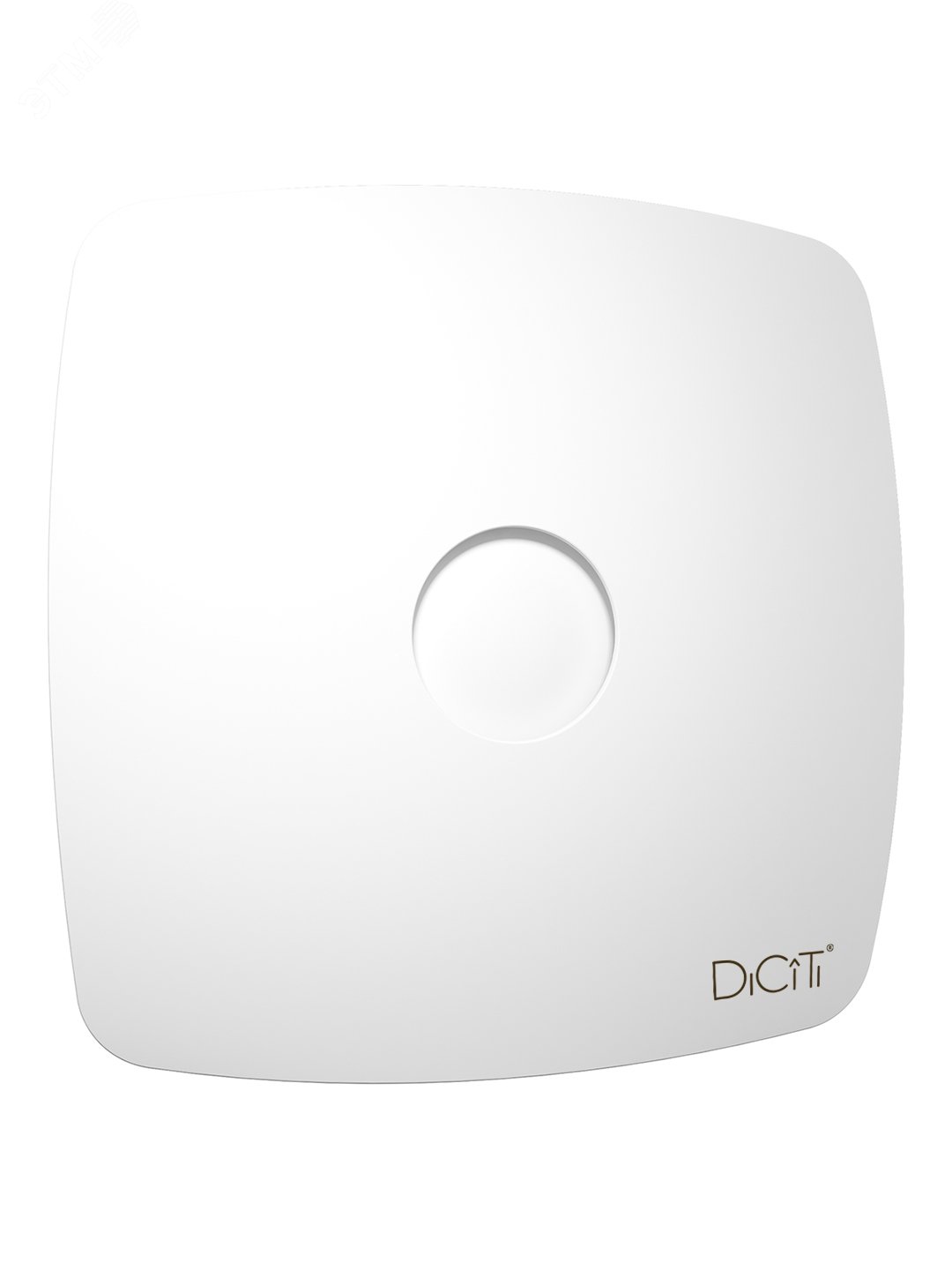 Изображение товара Вентилятор осевой вытяжной с обратным клапаном D125 декоративный DiCiTi