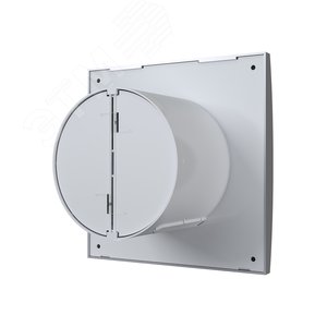 Изображение товара Вентилятор осевой вытяжной с обратным клапаном D100 декоративный (шт)