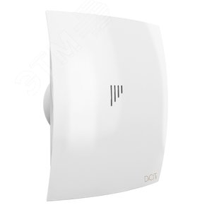 Изображение товара Вентилятор осевой вытяжной с двигателем повышеной мощности и обратным клапаном D125 (шт)