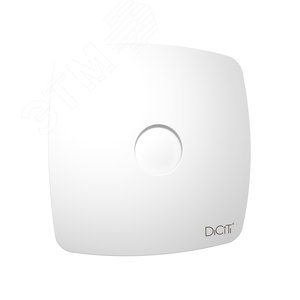 Изображение товара Вентилятор осевой вытяжной с обратным клапаном D100 декоративный (шт)