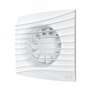 Изображение товара Вентилятор осевой вытяжной с обратным клапаном D100 декоративный (шт)