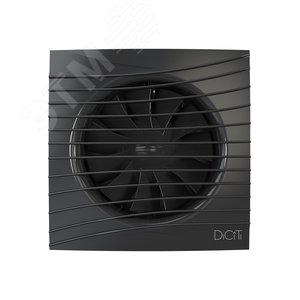 Изображение товара Вентилятор осевой вытяжной с обратным клапаном D100 декоративный (шт)