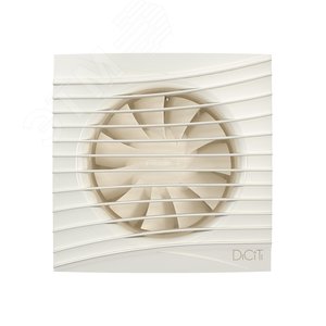 Изображение товара Вентилятор осевой вытяжной с обратным клапаном D125 декоративный (шт)