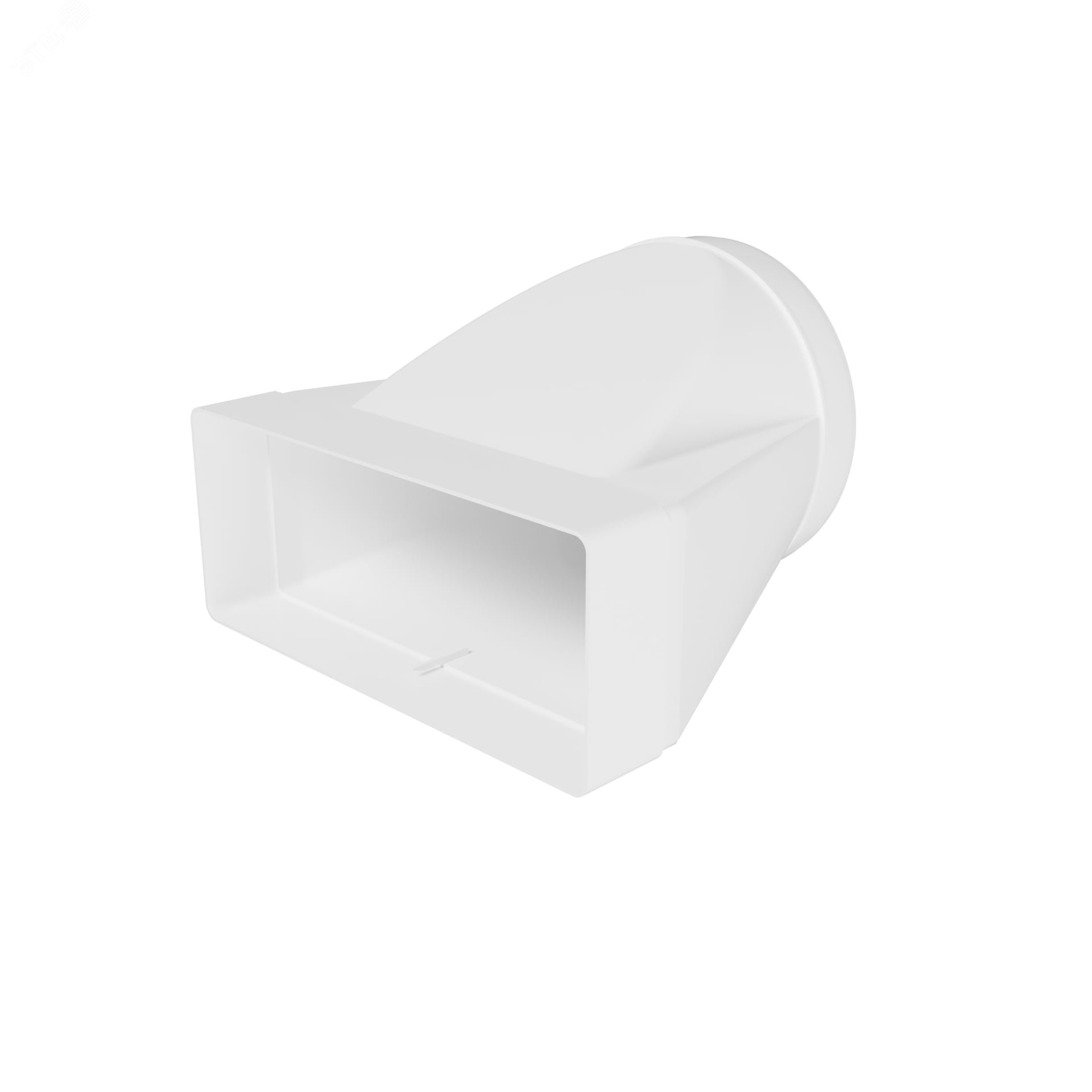 Изображение товара Переходник СПКП D150 эксцентриковый 90х220 пластик ERA для воздуховодов