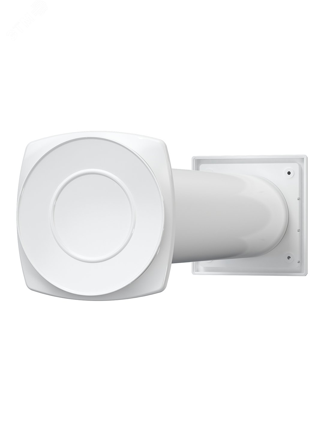 Изображение товара Клапан приточный КИВ D125 с алюминиевой решеткой и регулировкой притока воздуха