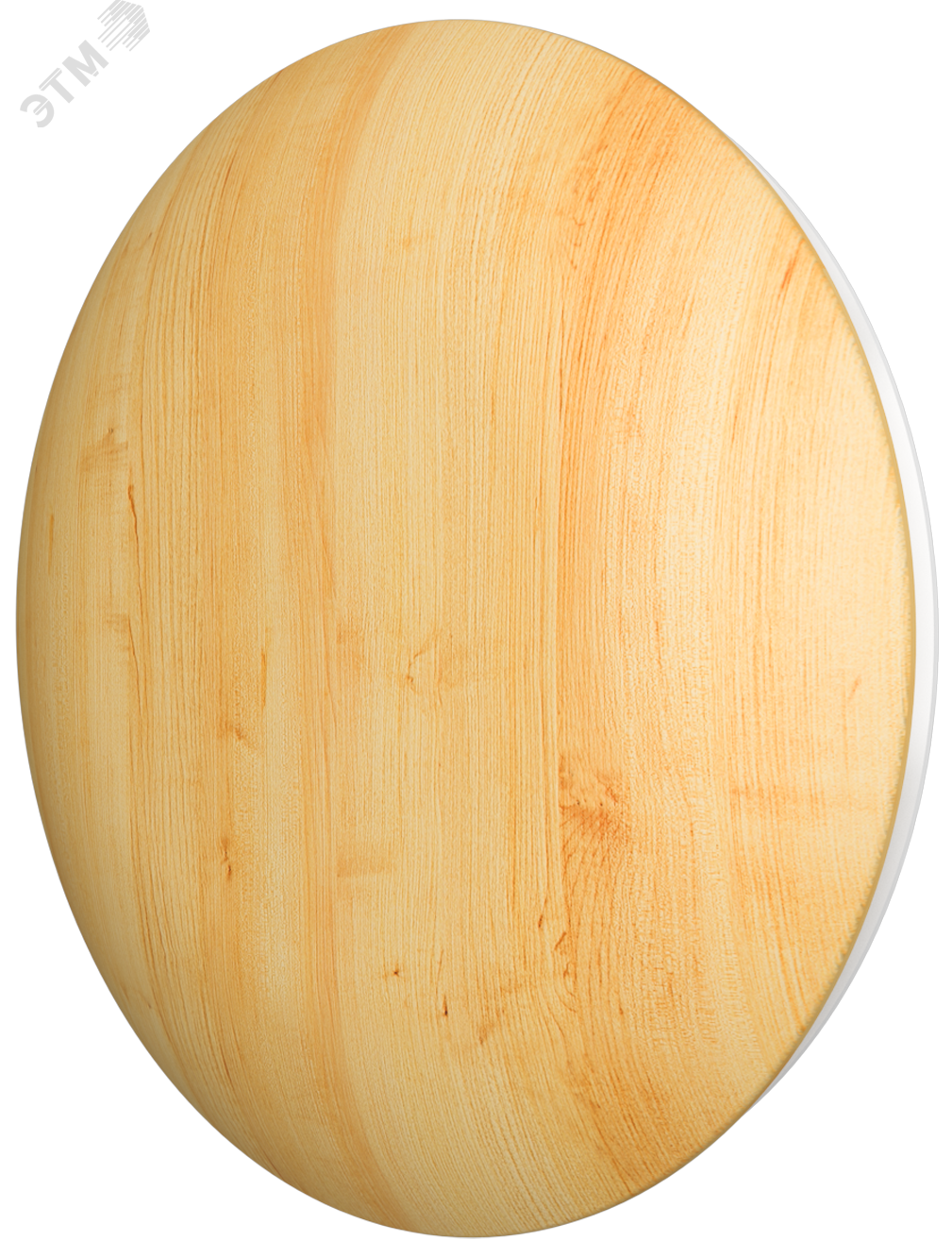 Изображение товара Анемостат металлический с деревянным обтекателем D125 для бань и саун ERA