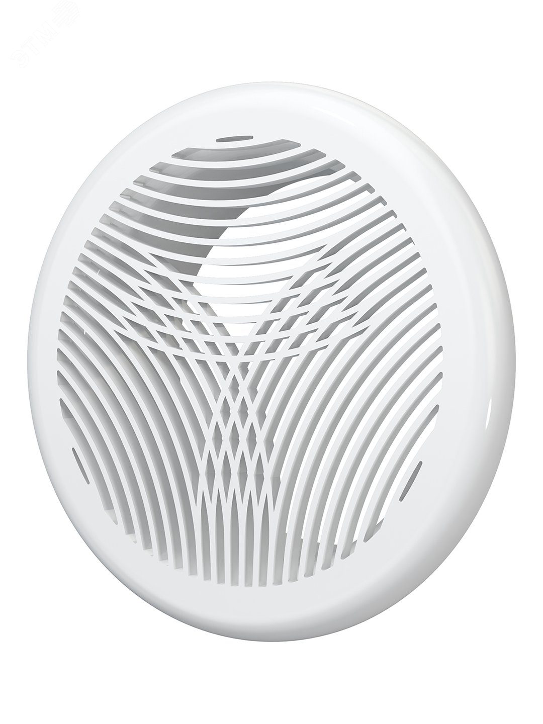 Изображение товара Решетка вентиляционная круглая D164 из АБС с фланцем D125