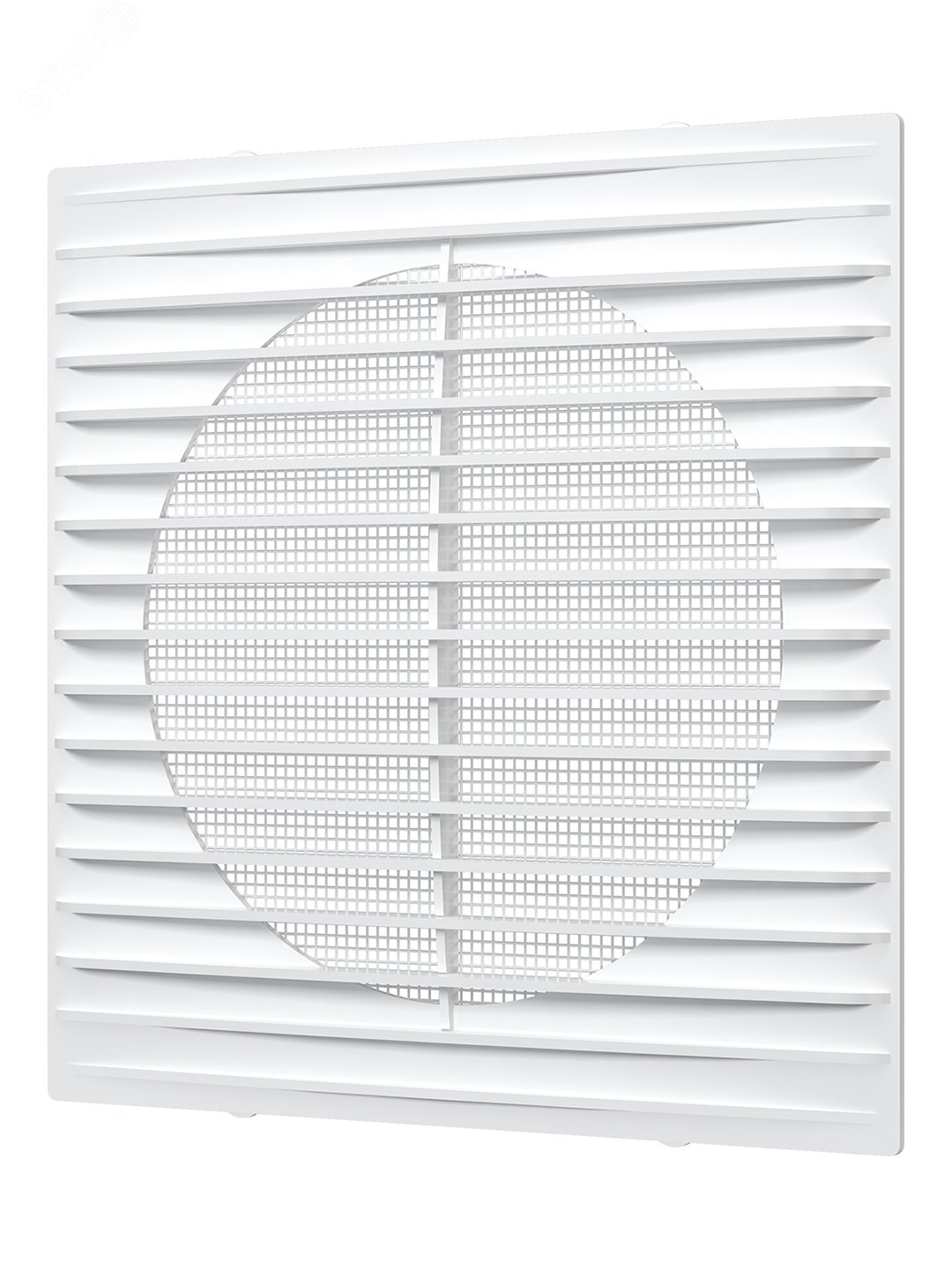 Изображение товара Решетка вентиляционная Г 138х138 из ABS пластика белая для приточно-вытяжных систем