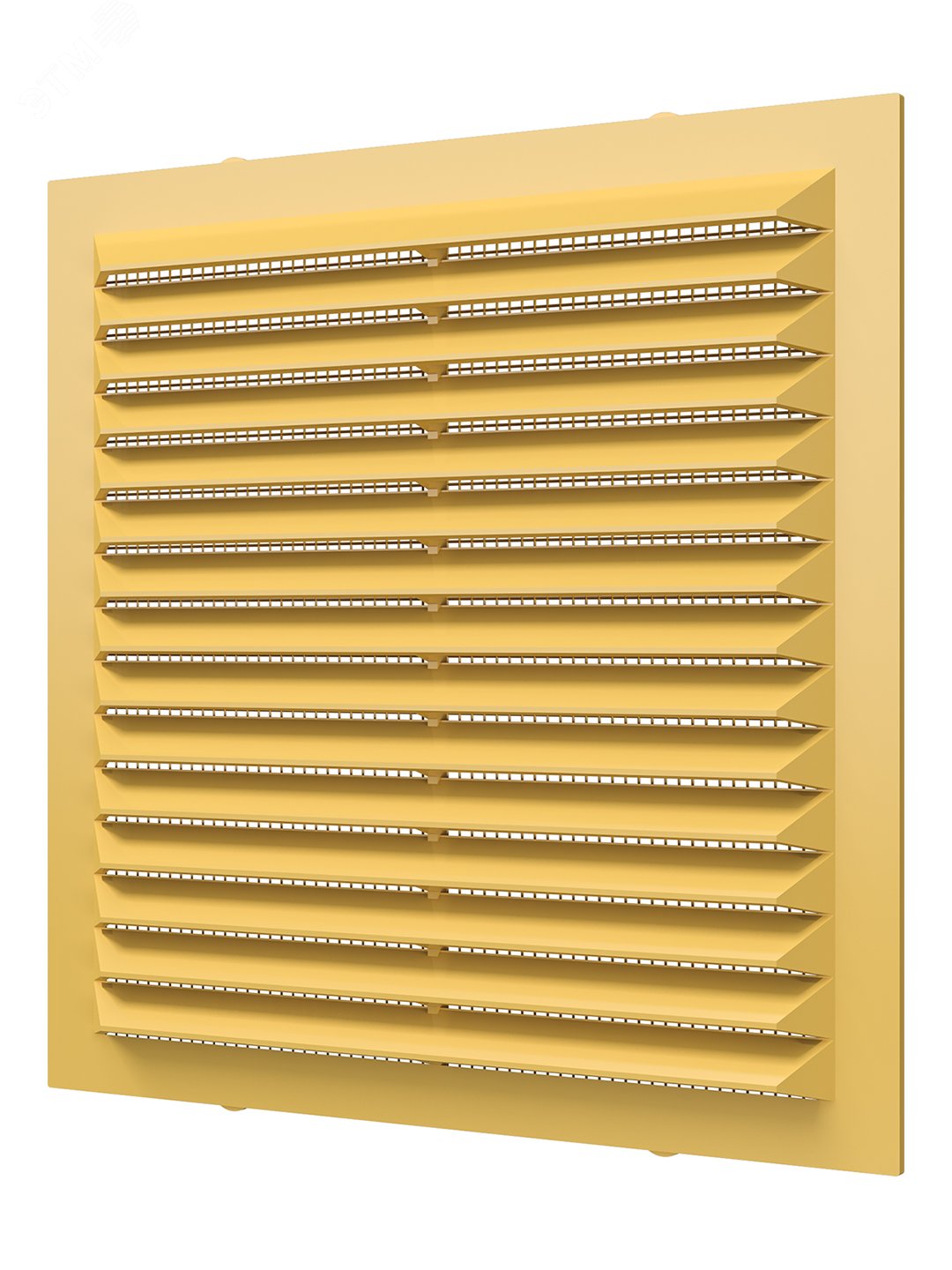 Изображение товара Решетка вентиляционная вытяжная из ABS пластика 138х138 мм бежевый