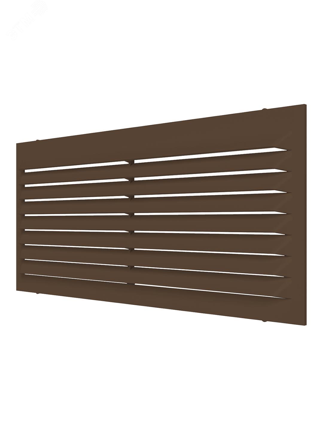 Изображение товара Решетка вентиляционная вытяжная из ABS пластика 171х81 коричневая ERA