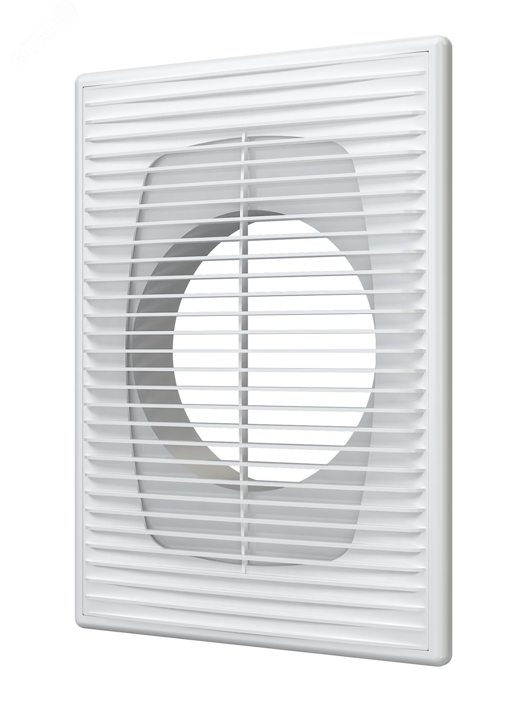 Изображение товара Решетка вентиляционная из ABS пластика D125, фланец 185х255, серии ПФ ERA