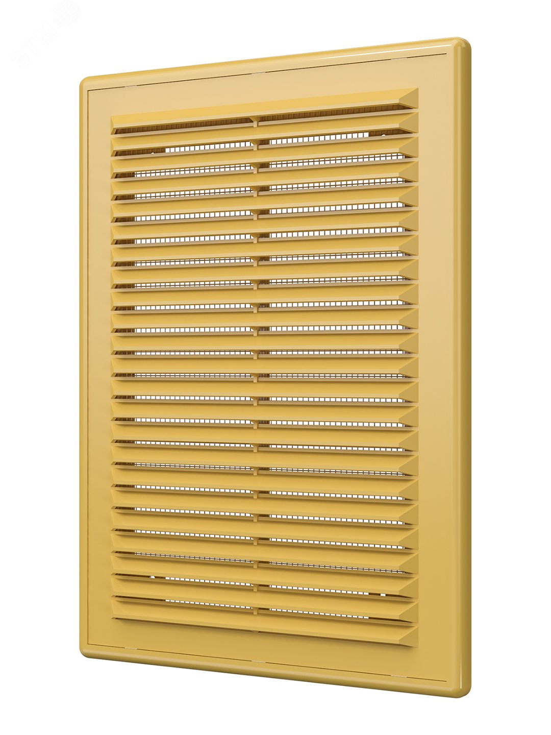 Изображение товара Решетка вентиляционная из ABS пластика 185х255 бежевого цвета Вентиляционный элемент