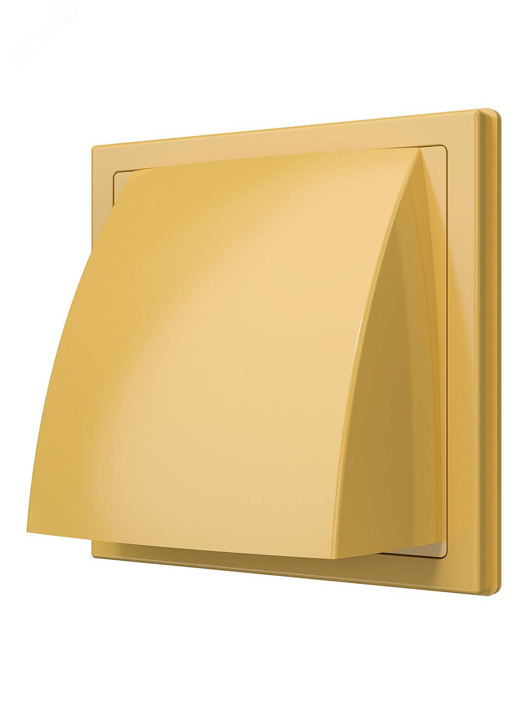 Изображение товара Выход стенной вытяжной с обратным клапаном 190х190 из ASA пластика Бежевый ERA