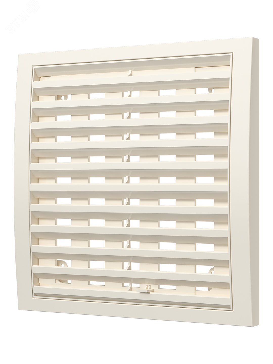 Изображение товара Регулируемая наружная вентиляционная решетка ASA 200х200 слоновая кость ERA