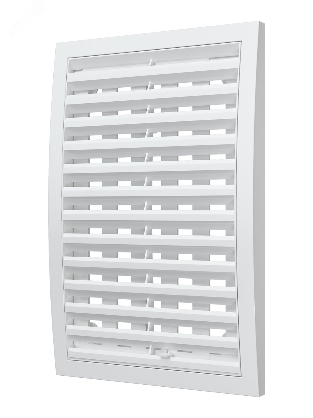 Изображение товара Регулируемая наружная вентиляционная решетка из ASA пластика 200х300 мм
