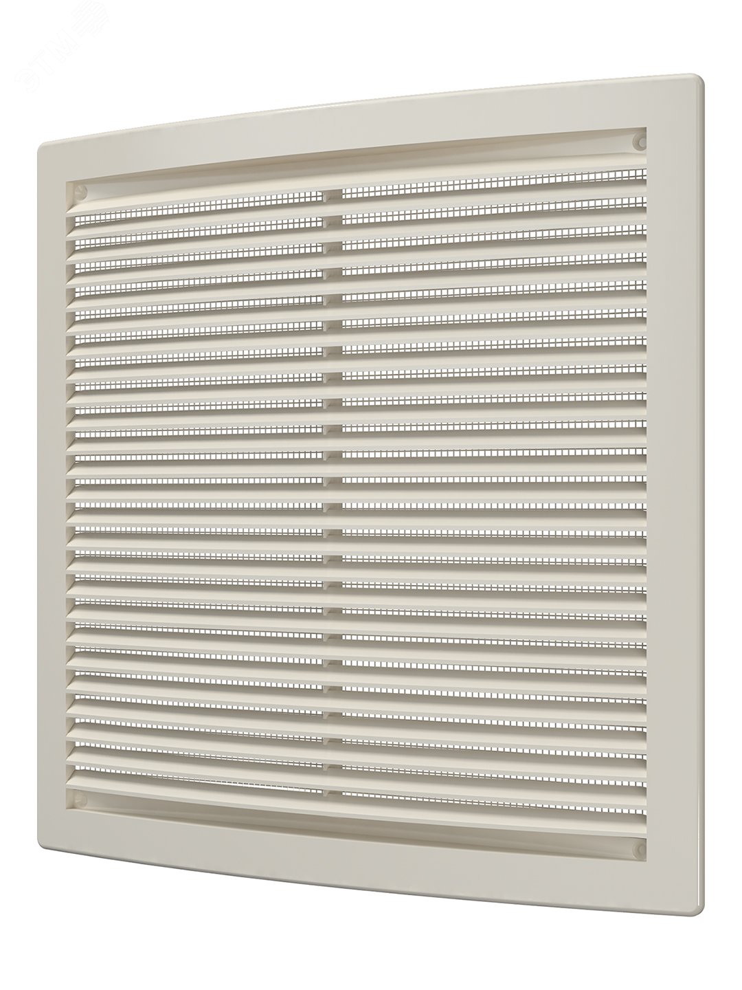 Изображение товара Решетка вентиляционная вытяжная из ABS пластика 250х250 слоновая кость ERA