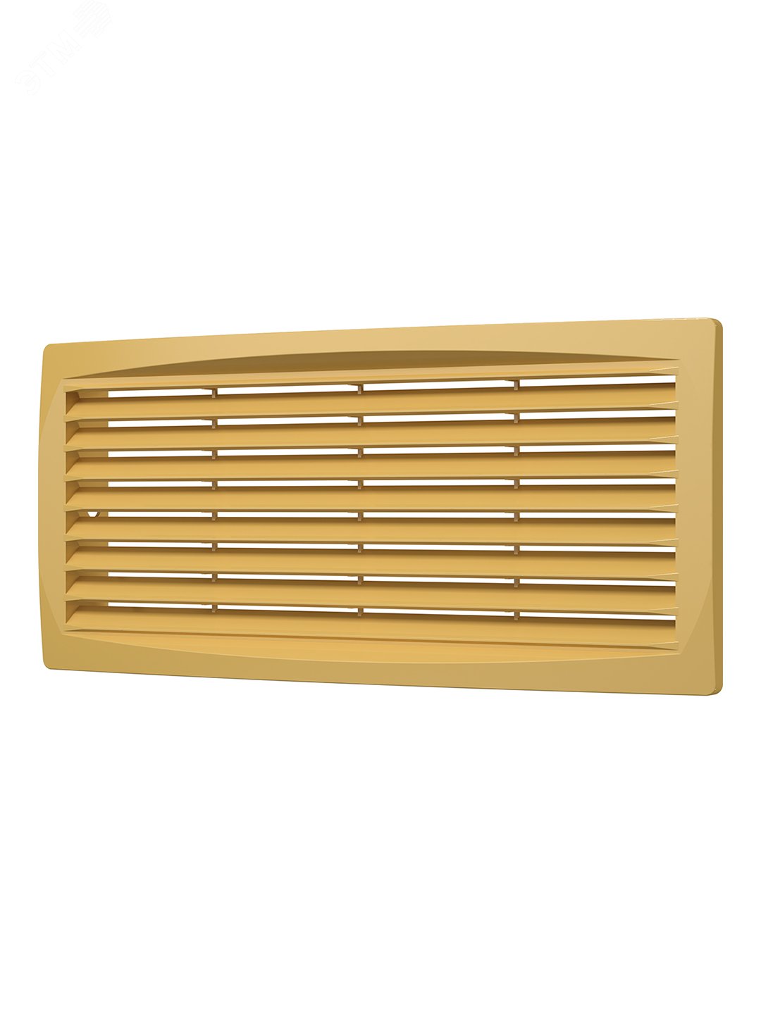 Изображение товара Решетка вентиляционная дверная 300х135 бежевый из АБС-пластика