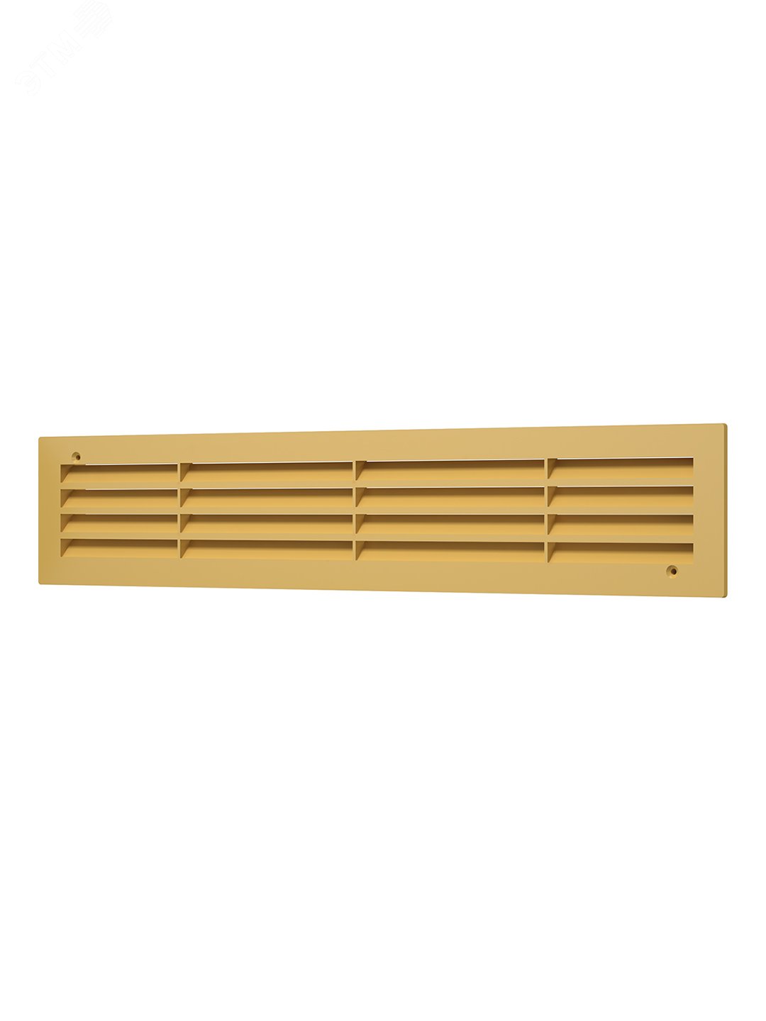 Изображение товара Решетка вентиляционная переточная из ABS пластика 450х91 бежевый