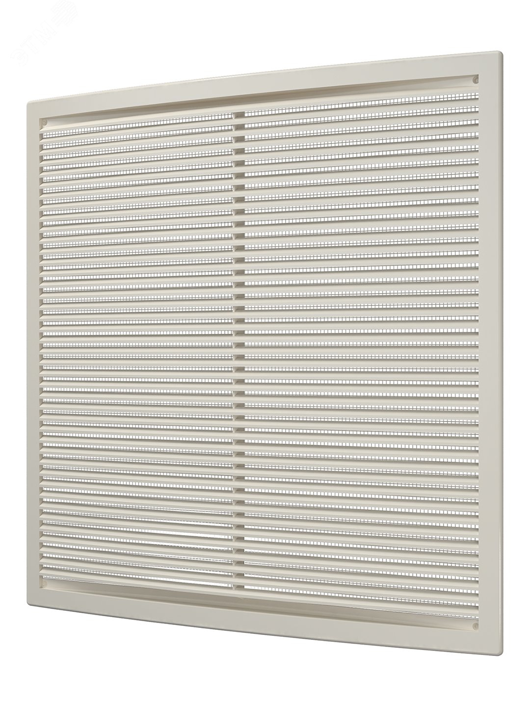 Изображение товара Решетка вентиляционная вытяжная из ABS пластика 440х440 сливочная кость