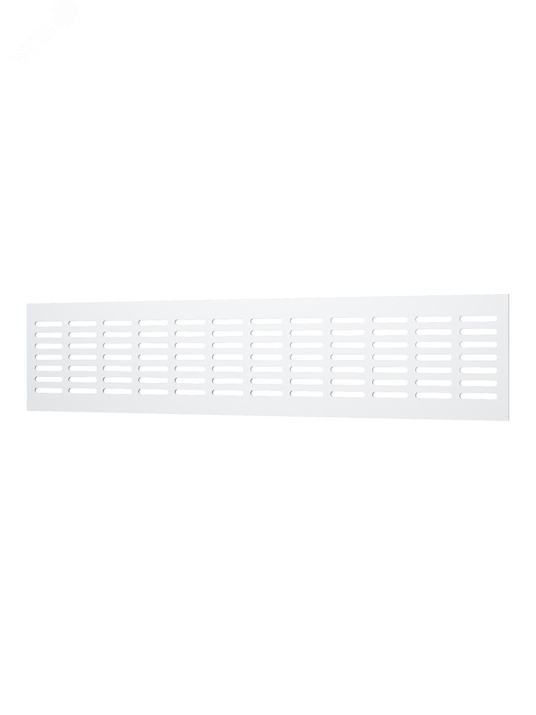 Изображение товара Алюминиевая вентиляционная решетка DP AL 480x100 для мебели и шкафов