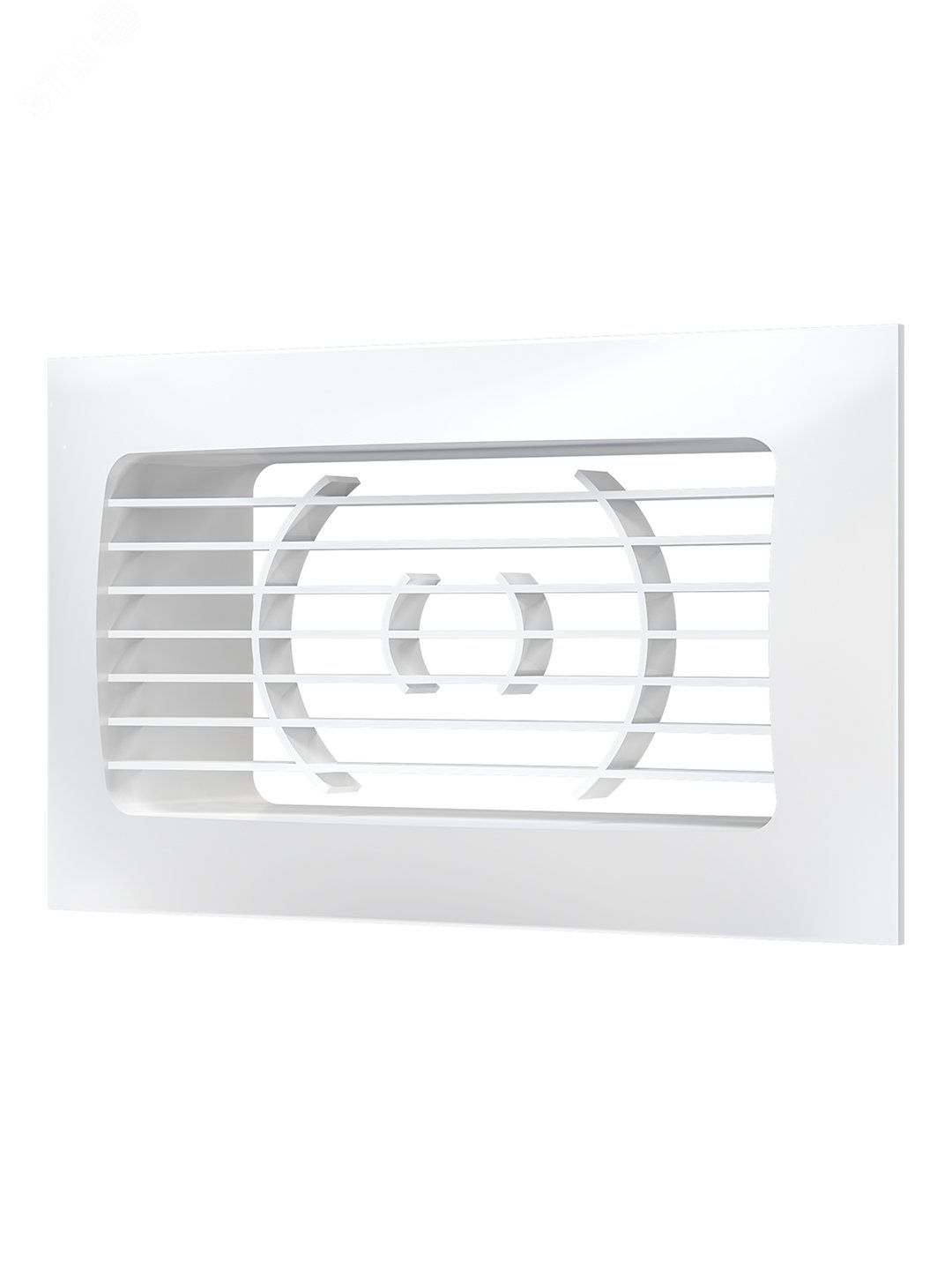 Изображение товара Решетка вентиляционная из ABS пластика 150х90 с фланцем 120х60 ERA