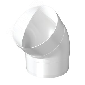 Изображение товара Колено круглое пластиковое 45° D100 (шт)