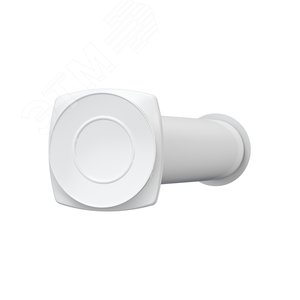 Изображение товара Клапан приточный КИВ D100 с внешней алюминевой решеткой РКМ и устройством регулирования притока воздуха (шт)