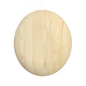 Изображение товара Анемостатт с металлическим фланцем и деревянным обтекателем, для бань и саун, с монтажными лапками, цвет сосна D125 (шт)