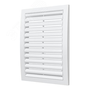 Изображение товара Решетка вентиляционная вытяжная наружная, из ASA пластика 180х250 (шт)