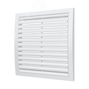 Изображение товара Решетка вентиляционная вытяжная наружная, из ASA пластика 150х150 (шт)