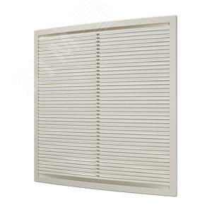 Изображение товара Решетка вентиляционная вытяжная, из ABS пластика 440х440, цвет cлоновая кость (шт)
