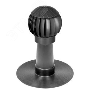 Изображение товара Аэратор кровли (Турбоаэратор), цвет Black (шт)