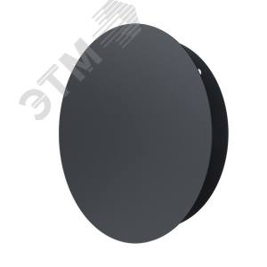 Изображение товара Решетка вентиляционная сетка разъемная на магнитах D140, цвет серый (шт)