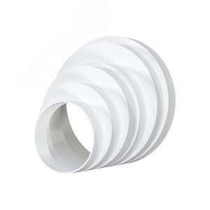Изображение товара Соединитель пластиковый эксцентриковый для круглых воздуховодов D160/150/125/120/100/80 (шт)