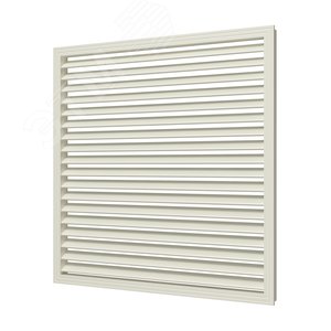 Изображение товара Экран радиаторный из ПВХ профиля 600х600, цвет Слоновая кость (шт)