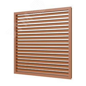 Изображение товара Экран радиаторный из ПВХ профиля 600х600, цвет Вишня (шт)