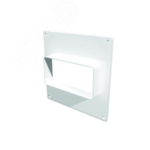 Изображение товара Площадка торцевая пластиковая 150х150 фланец 55х110 (шт)