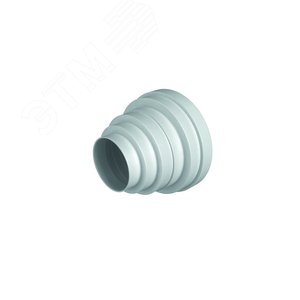 Соединитель пластиковый для круглых воздуховодов центральный D160/150/125/120/100/80 PU16.15.12,5.12.10.8 ERA