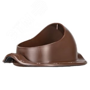 Изображение товара Элемент проходной для металлочерепицы типа Monterrey, цвет коричневый (шт)