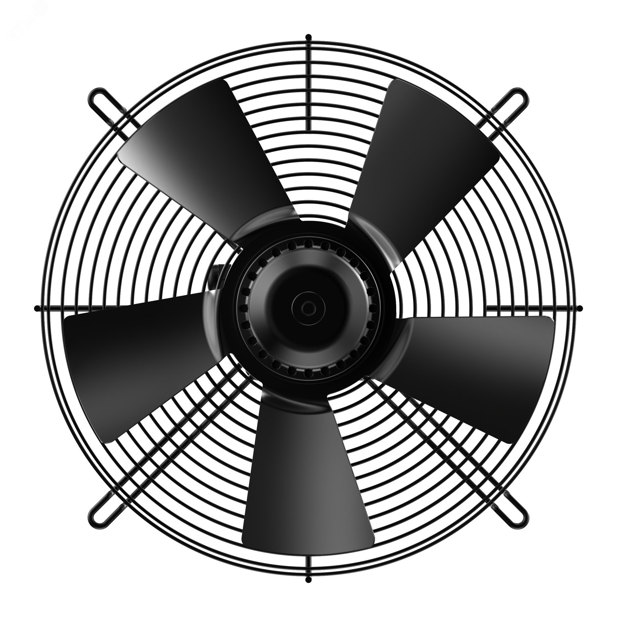 Изображение товара Вентилятор осевой накладной D250 2-х полюсный (шт)