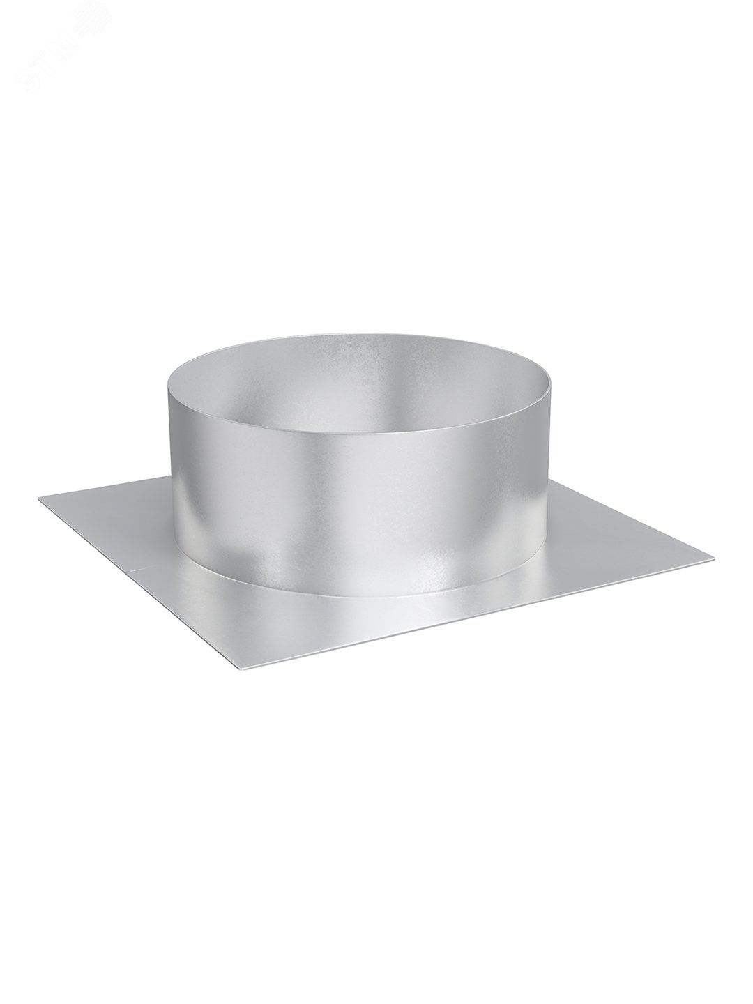 Изображение товара Плоское основание для турбодефлектора D100 295x295 из оцинкованной стали ERA