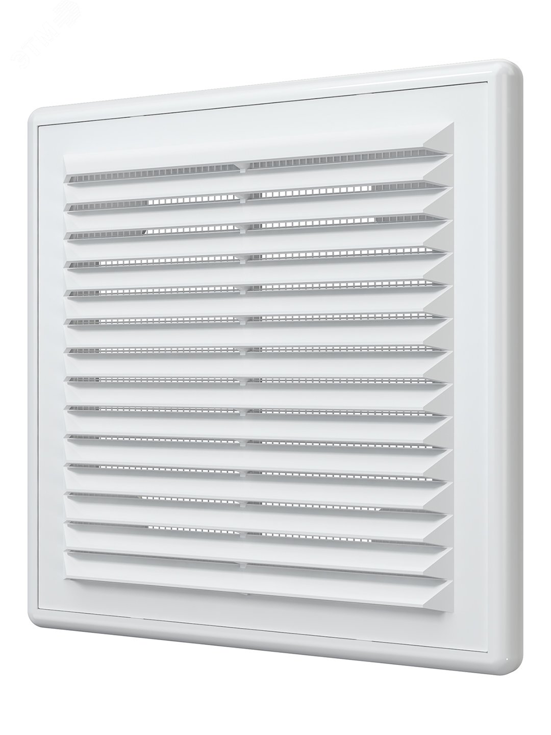 Изображение товара Решетка вентиляционная разъемная 150х150 из пластика белая Auramax