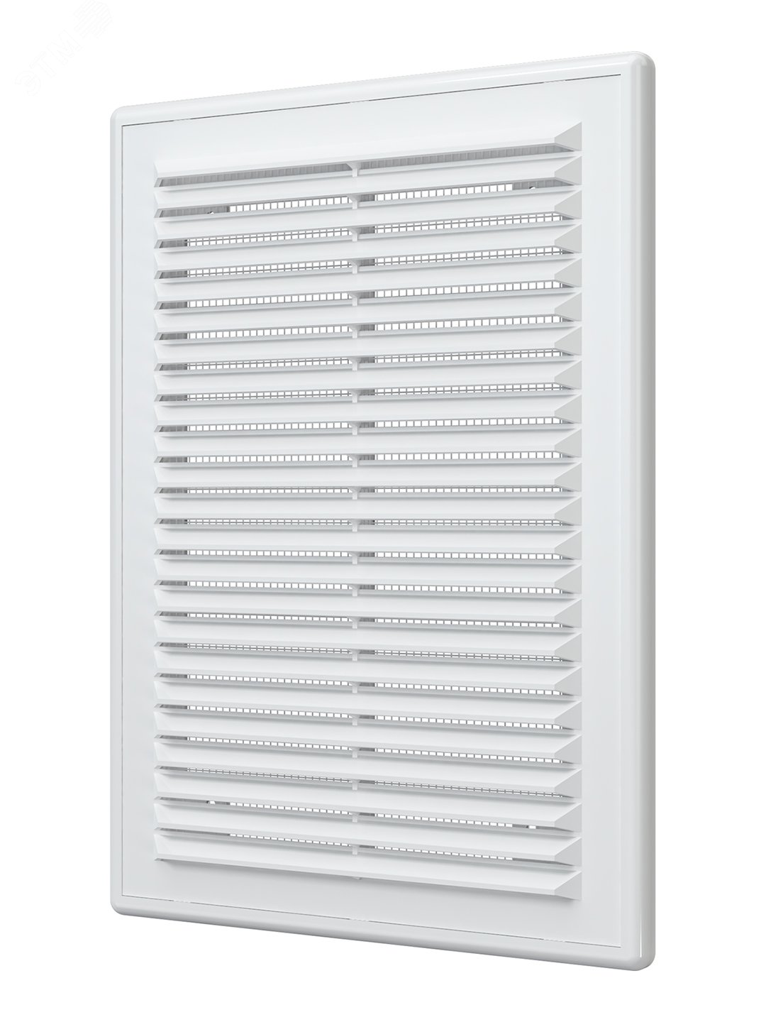 Изображение товара Разъемная вентиляционная решетка 183х253 полиэтилен белая для вентиляции