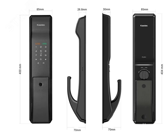 Изображение товара Замок умный электронный врезной (шт)