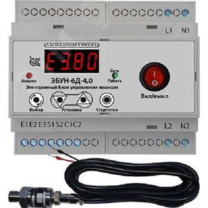 Изображение товара Электронный блок управления насосом с плавным пус ом ЭБУН-6Д-4.0-85-10 (шт)