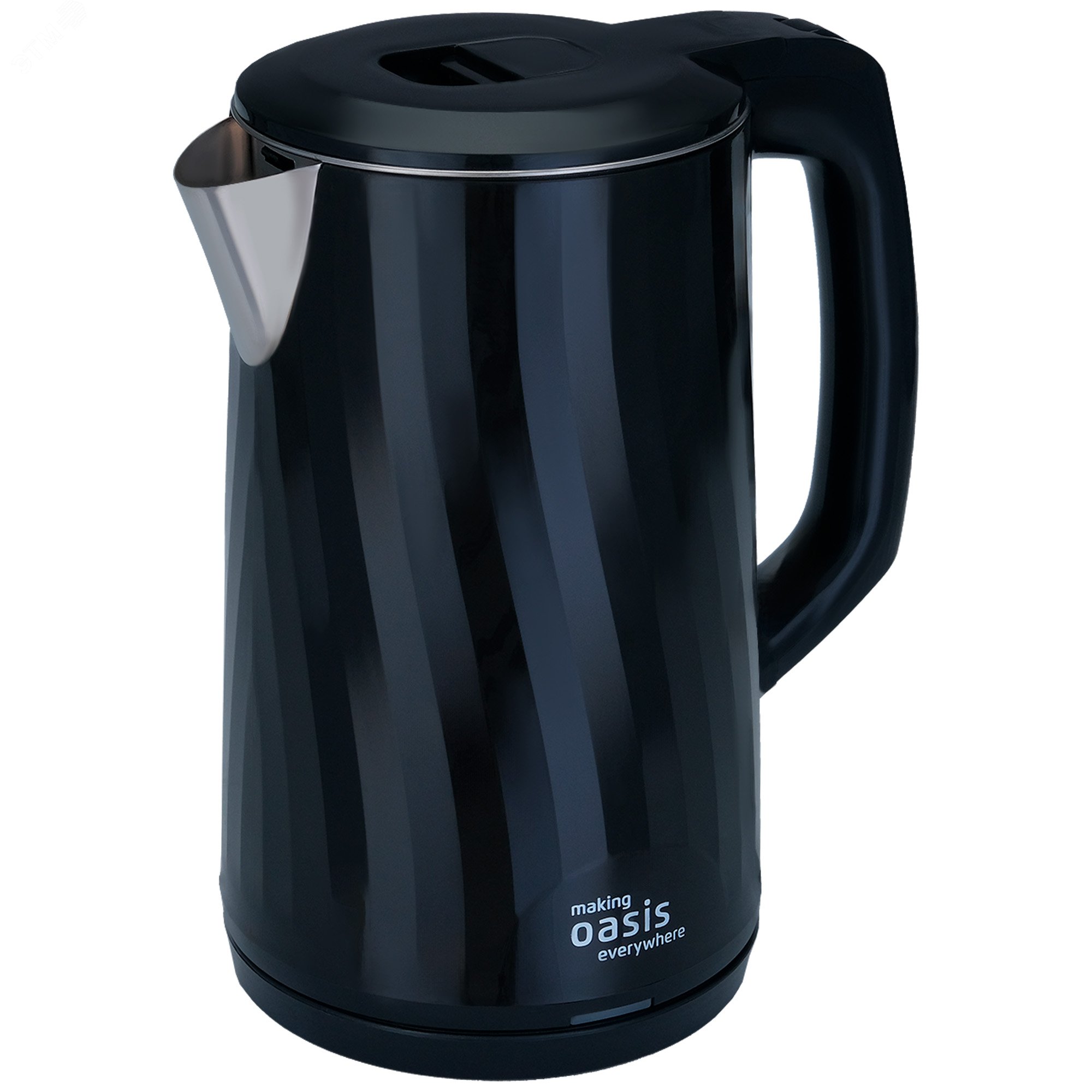 Изображение товара Электрический чайник Oasis Klima K-13PB 1,8 л черный быстрый нагрев