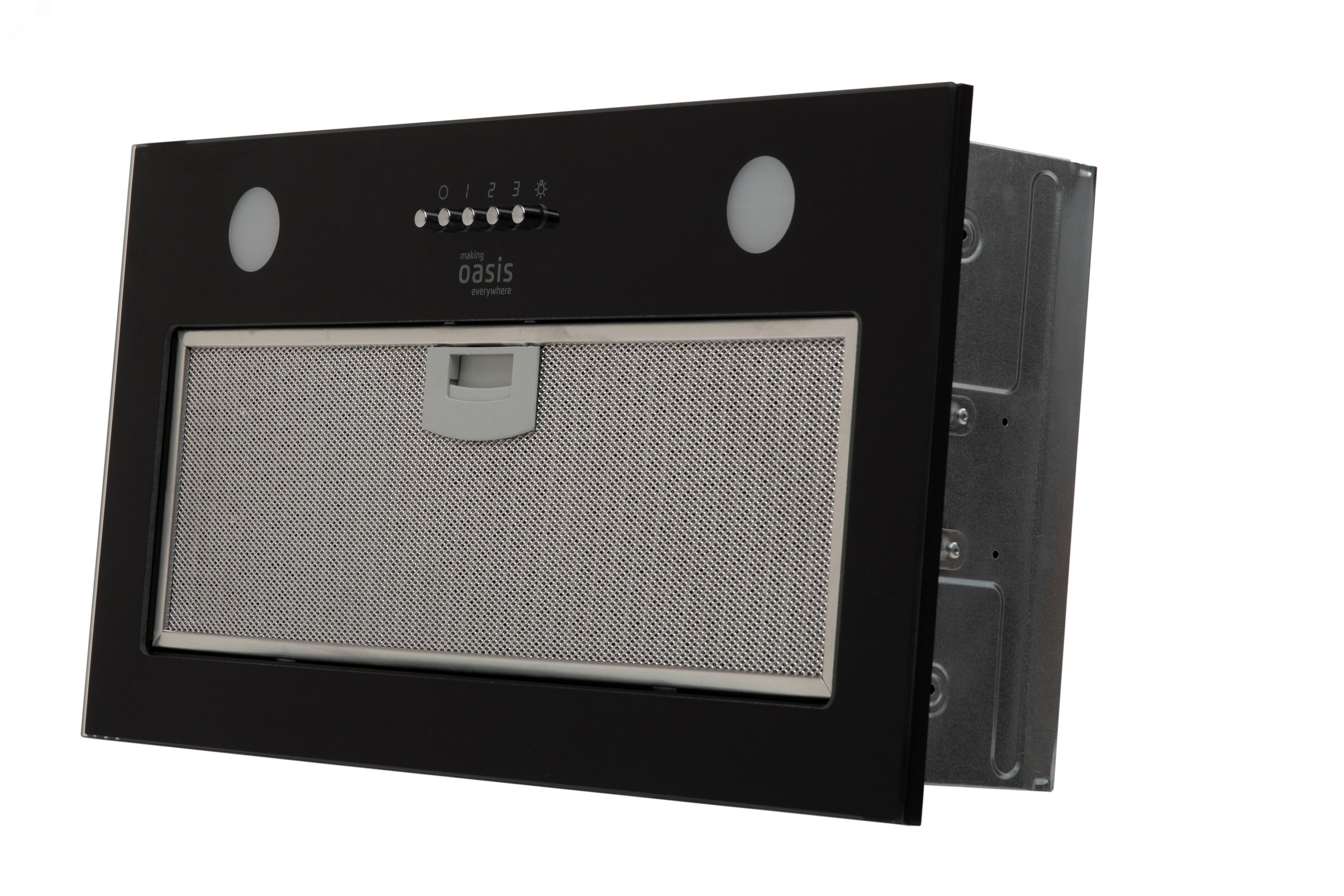 Изображение товара Вытяжка кухонная Oasis Klima UNC-50B черная для кухни с двумя режимами работы