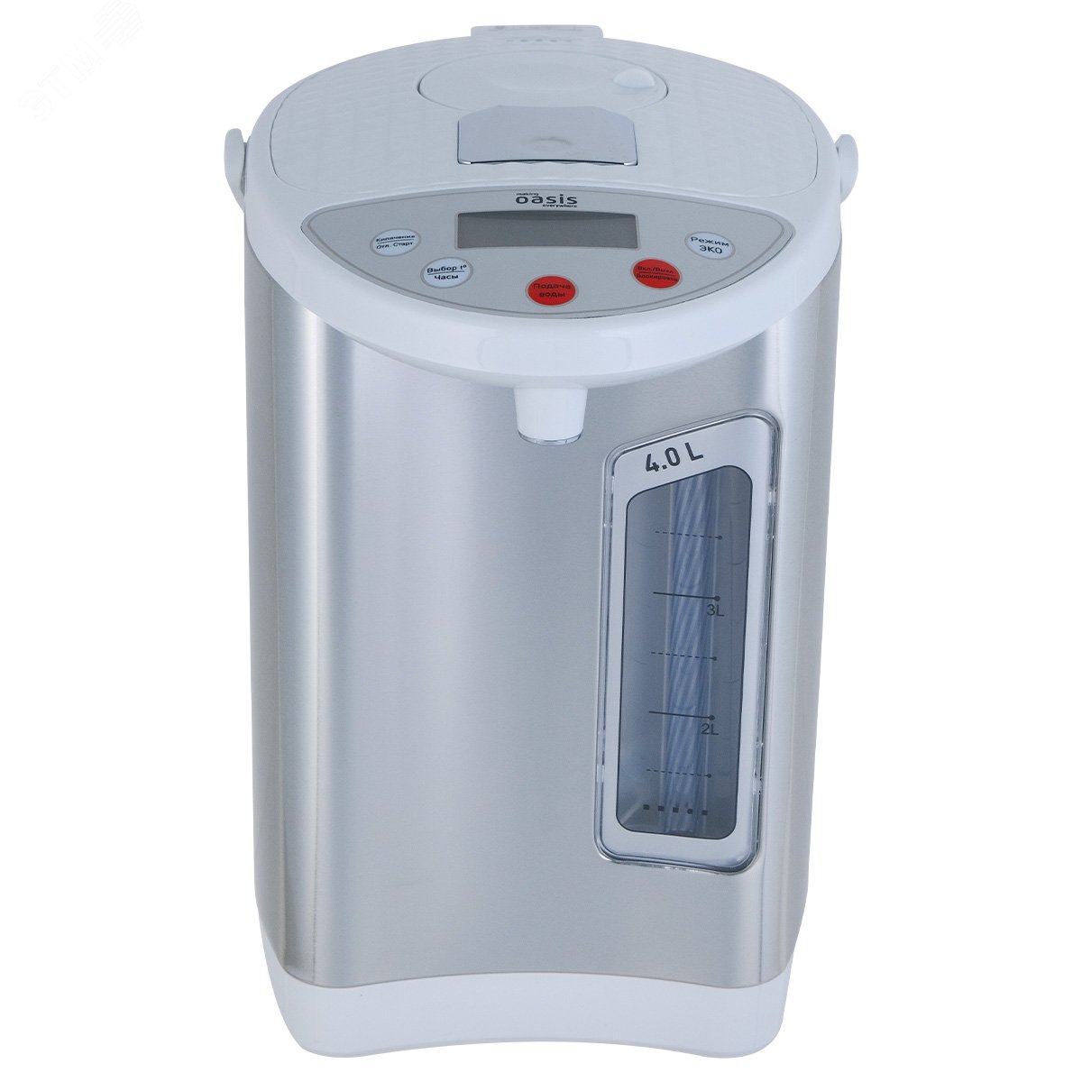 Изображение товара Термопот TP-4LDS из нержавеющей стали 4 л быстро нагревает и держит температуру