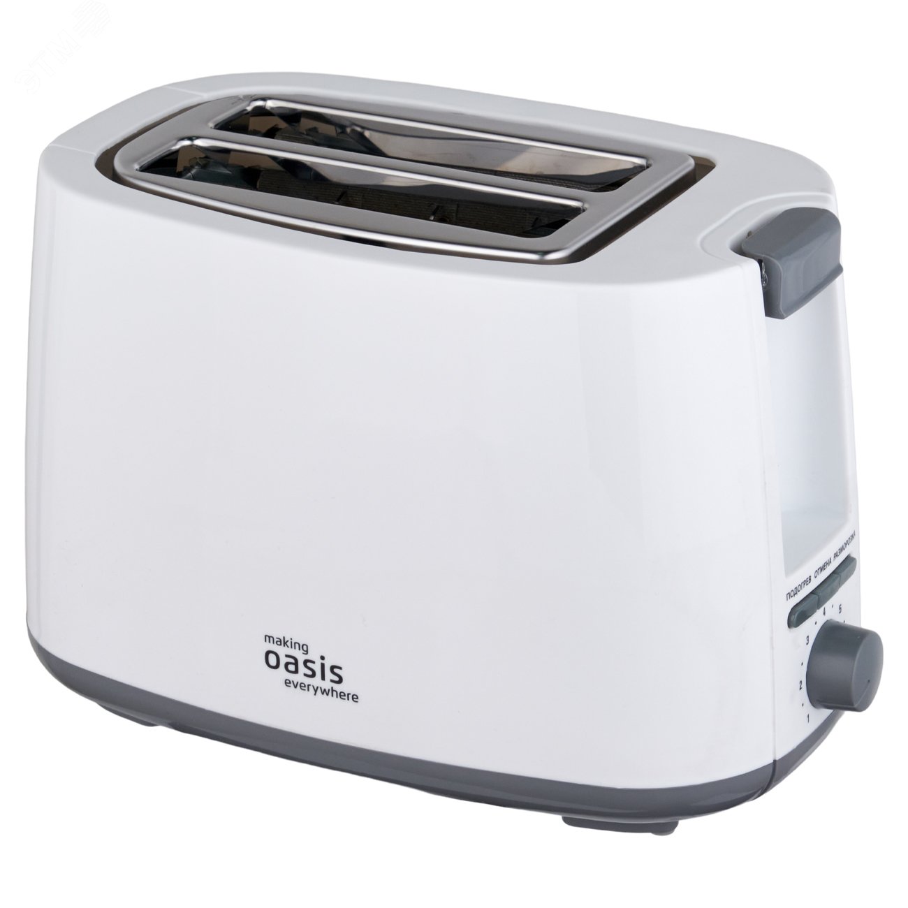 Изображение товара Электрический тостер TR-3W с автоматическим отключением и размораживанием